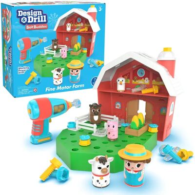 Learning Resources Bolt Buddies Scheune - STEM Konstruktionsspielzeug Learning Resources Bolt Buddies Scheune - STEM Konstruktionsspielzeug