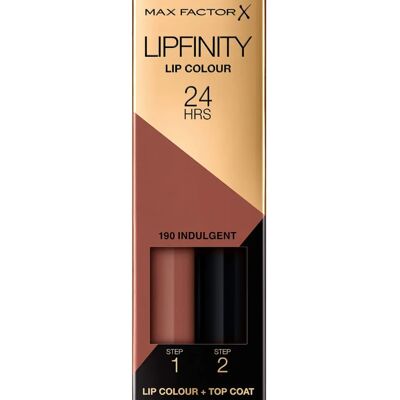 Max Factor Lipfinity Indulgent Langanhaltiger Lippenstift Max Factor Lipfinity Indulgent Langanhaltiger Lippenstift