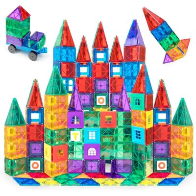 Playmags 150-delige Magnetbouwset - Duurzaam & Creatief Playmags 150-delige Magnetbouwset - Duurzaam & Creatief