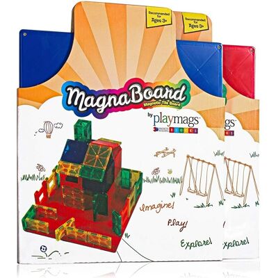 PLAYMAGS Magnetisch Bouwtafel - Startplaat 12x12 voor Magnetische Tegels PLAYMAGS Magnetisch Bouwtafel - Startplaat 12x12 voor Magnetische Tegels