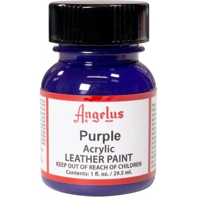Peinture Violet pour Cuir Angelus - Peinture Acrylique Peinture Violet pour Cuir Angelus - Peinture Acrylique