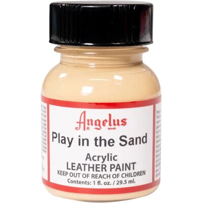 Teinture Angelus Beige pour Cuir et Tissus - 262 Play in The Sand - Publicité Teinture Angelus Beige pour Cuir et Tissus - 262 Play in The Sand - Publicité