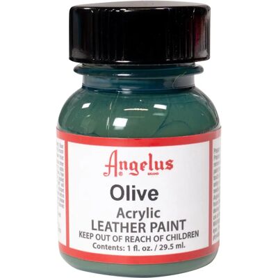 Peinture Angelus Olive / Vert pour chaussures et sneakers - Peinture - Publicité Peinture Angelus Olive / Vert pour chaussures et sneakers - Peinture - Publicité