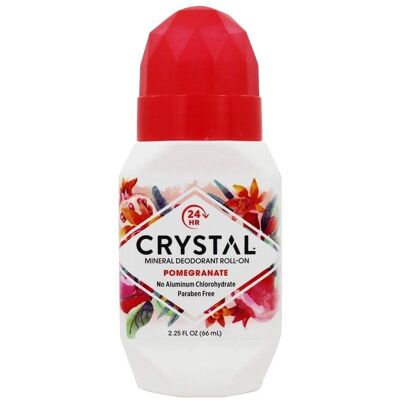 Crystal Mineral-Enriched Deodorant Pomegranate - Deodorant Crystal Mineral-Enriched Deodorant Pomegranate - Deodorant