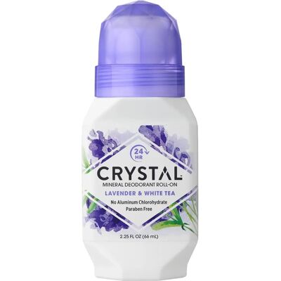 Crystal Lavender White Tea Deodorant - Natural Mineral, 2.25 fl oz Crystal Lavender White Tea Deodorant - Natural Mineral, 2.25 fl oz