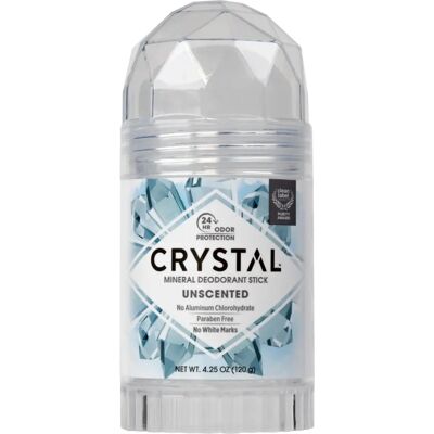 Crystal Mineral Deodorant Stick Unscented 4.25 oz Crystal Mineral Deodorant Stick Unscented 4.25 oz