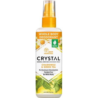 Crystal Mineral Deodorant Chamomile & Green Tea - Deodorant Spray Crystal Mineral Deodorant Chamomile & Green Tea - Deodorant Spray