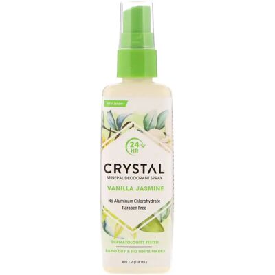 Crystal Vanilla Jasmine Deodorant Spray - Deodorant Spray Crystal Vanilla Jasmine Deodorant Spray - Deodorant Spray