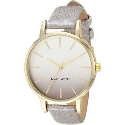 Nine West Gold Watch NW/2512GPGY - Quartz Analog Fashion Watch for Women Nine West Gold Watch NW/2512GPGY - Quartz Analog Fashion Watch for Women