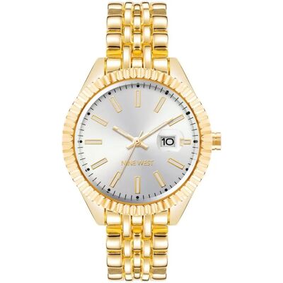 Nine West Gold Watch NW/2660SVGB - Women Accessories Watches for Women Nine West Gold Watch NW/2660SVGB - Women Accessories Watches for Women