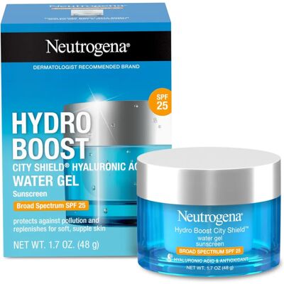 Neutrogena Hydro Boost City Shield Gel Hydratant SPF 25 - Publicité Neutrogena Hydro Boost City Shield Gel Hydratant SPF 25 - Publicité