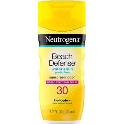 Neutrogena Défense Plage SPF 30 - Eau & Protection solaire - Publicité Neutrogena Défense Plage SPF 30 - Eau & Protection solaire - Publicité