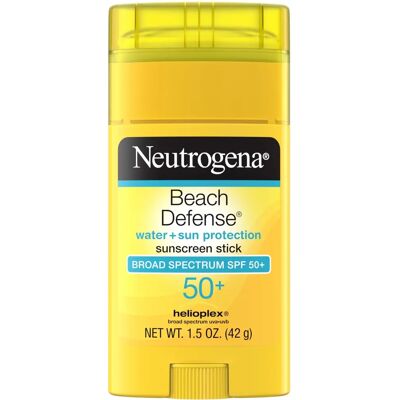 Neutrogena Beach Defense SPF 50+ Stick solaire - Protection solaire - Publicité Neutrogena Beach Defense SPF 50+ Stick solaire - Protection solaire - Publicité