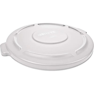 Coperchio Rubbermaid Bianco 37L per Contenitore BRUTE con Chiusura Sicura Coperchio Rubbermaid Bianco 37L per Contenitore BRUTE con Chiusura Sicura