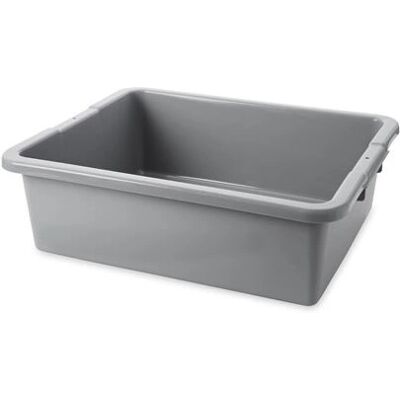 Vassoio da servizio alimentare Rubbermaid FG335100GRAY - Rettangolare Grigio Polietilene resistente Lavabile in lavastoviglie Vassoio da servizio alimentare Rubbermaid FG335100GRAY - Rettangolare Grigio Polietilene resistente Lavabile in lavastoviglie