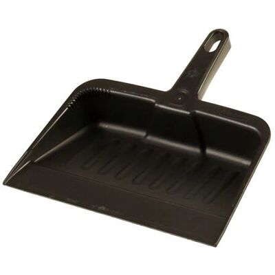 Rubbermaid FG200500CHAR Dustpan Set - Dustpan Set, Polyester Bristles, Hygiene Rubbermaid FG200500CHAR Dustpan Set - Dustpan Set, Polyester Bristles, Hygiene