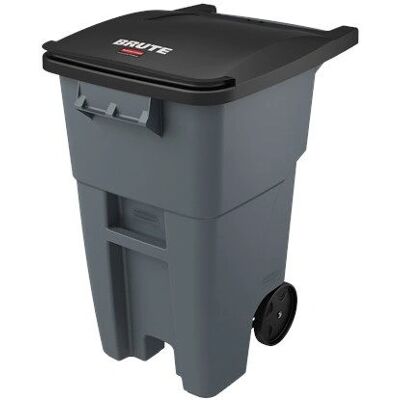 Rubbermaid Marca Modello FG9W2700GRAY - Contenitore rifiuti - Grigio Rubbermaid Marca Modello FG9W2700GRAY - Contenitore rifiuti - Grigio
