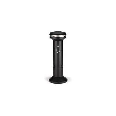 Rubbermaid Infinity 9W34 25,4L Zwart - Asbak Rubbermaid Infinity 9W34 25,4L Zwart - Asbak