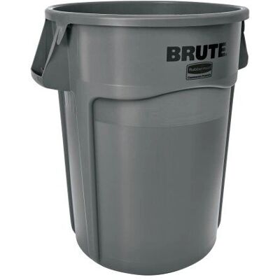Rubbermaid FG264360GRAY Müllbehälter - 167L Polyethylen Grau Rubbermaid FG264360GRAY Müllbehälter - 167L Polyethylen Grau