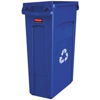 Rubbermaid - Slim Jim FG354007BLUE - 87 L - Blue - Waste Bin Rubbermaid - Slim Jim FG354007BLUE - 87 L - Blue - Waste Bin