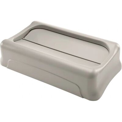 Rubbermaid FG267360BEIG Coperchio a battente beige - Accessorio per bidone Rubbermaid FG267360BEIG Coperchio a battente beige - Accessorio per bidone