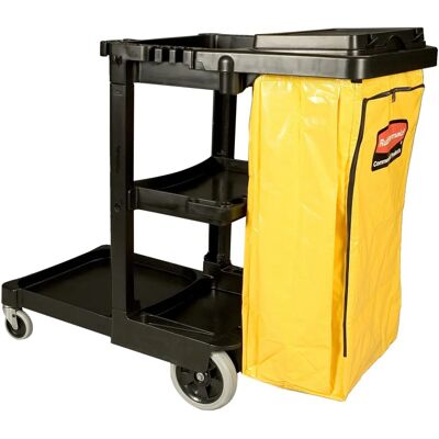 Rubbermaid Reinigungswagen - Vinylbeutel, 975x552x1168 mm Rubbermaid Reinigungswagen - Vinylbeutel, 975x552x1168 mm