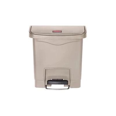 Rubbermaid Contenitore Pedale Slim Jim Beige Rubbermaid Contenitore Pedale Slim Jim Beige