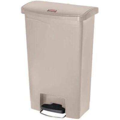 Rubbermaid 1883457 50 L Resina Rettangolare Beige - Cestino Rubbermaid 1883457 50 L Resina Rettangolare Beige - Cestino