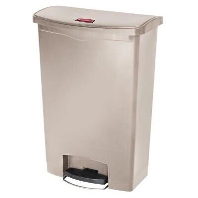 Rubbermaid 1883552 Rechteckiger Abfalleimer 90 L Beigefarben Rubbermaid 1883552 Rechteckiger Abfalleimer 90 L Beigefarben