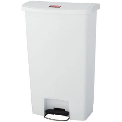 Rubbermaid Weiß 68 L Rechteckiger Pedalabfalleimer Rubbermaid Weiß 68 L Rechteckiger Pedalabfalleimer