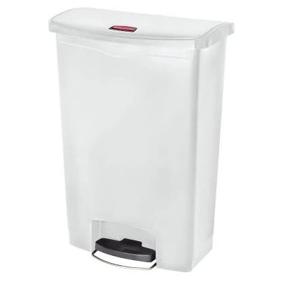 Rubbermaid 1883561 Vit rektangulär plastavfallskorg - Avfallskorg Rubbermaid 1883561 Vit rektangulär plastavfallskorg - Avfallskorg