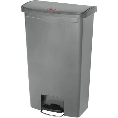 Rubbermaid Slim Jim Cubo de Pedal 68L - Gris Rubbermaid Slim Jim Cubo de Pedal 68L - Gris