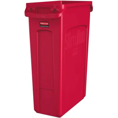 Rubbermaid Secchio resistente - 87L, Ventilato, Rosso Rubbermaid Secchio resistente - 87L, Ventilato, Rosso