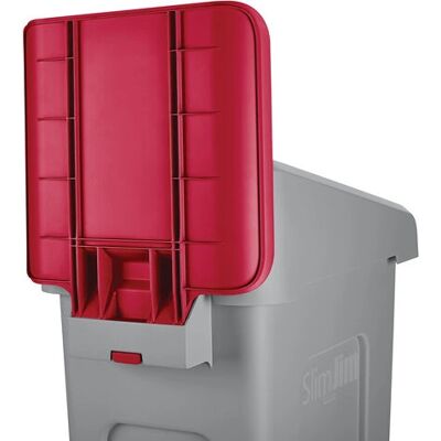 Accessorio coperchio rosso Rubbermaid per bidone - Accessorio per bidone Accessorio coperchio rosso Rubbermaid per bidone - Accessorio per bidone