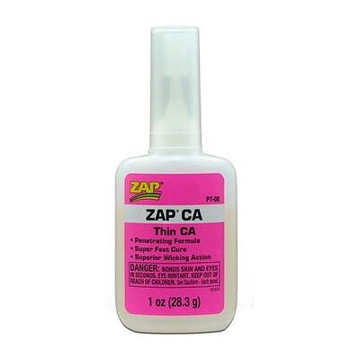 Zap PT-08 Superkleber - Schnelle Aushärtung - 28.3G - Superkleber Zap PT-08 Superkleber - Schnelle Aushärtung - 28.3G - Superkleber