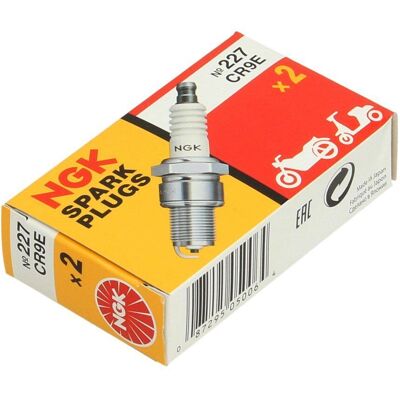 NGK - CR9E - M10 x 1,0 - 16 mm - tändstift NGK - CR9E - M10 x 1,0 - 16 mm - tändstift