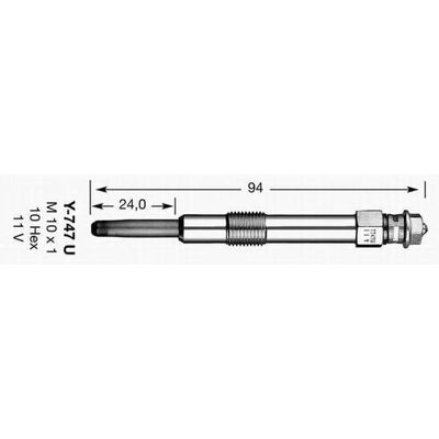 NGK 4694 Glødelampe - Glødelampetype NGK 4694 Glødelampe - Glødelampetype
