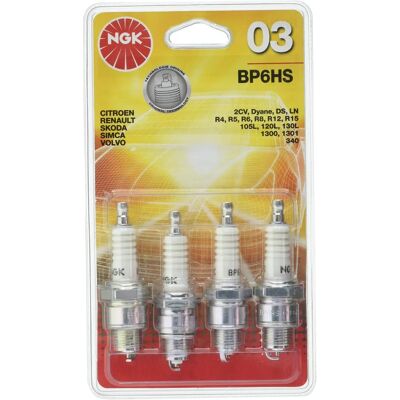 NGK 0087295820100 Νικελίου Spark Plug - M14 x 1,25 NGK 0087295820100 Νικελίου Spark Plug - M14 x 1,25