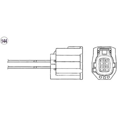 NGK - 90396 - 4-ledning - Mazda - Lambdasensor NGK - 90396 - 4-ledning - Mazda - Lambdasensor