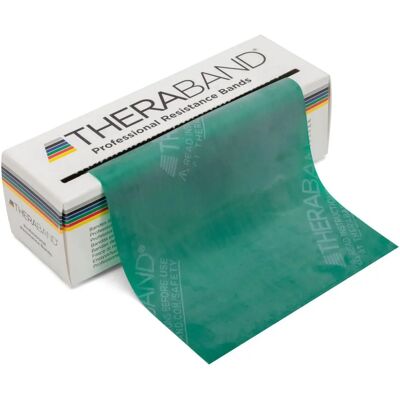 Thera-Band Resistance Band - Green, 5.5m - Exercise Equipment Thera-Band Resistance Band - Green, 5.5m - Exercise Equipment