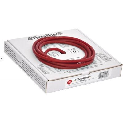 Thera-Band Motstandsbånd - 7,5m, Rød, Medium Thera-Band Motstandsbånd - 7,5m, Rød, Medium