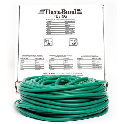 Thera-Band Widerstandsschlauch - 7,5 m, Grün Thera-Band Widerstandsschlauch - 7,5 m, Grün
