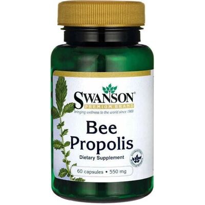 Swanson Honig Propolis 550mg Kapseln - Immununterstützung Swanson Honig Propolis 550mg Kapseln - Immununterstützung