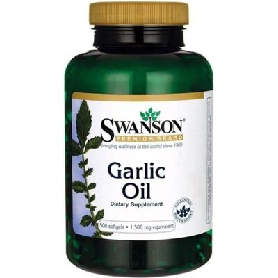 Swanson Huile d'Ail 1500mg - Complément alimentaire - Publicité Swanson Huile d'Ail 1500mg - Complément alimentaire - Publicité
