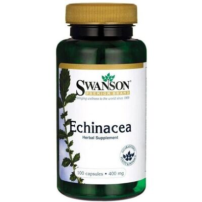 Swanson Echinacea 400mg Capsules - Supplements Swanson Echinacea 400mg Capsules - Supplements