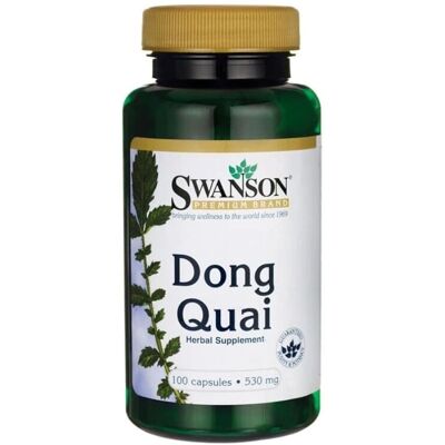 Swanson Dong Quai 530 MG Kapsułki - Suplementy diety Swanson Dong Quai 530 MG Kapsułki - Suplementy diety