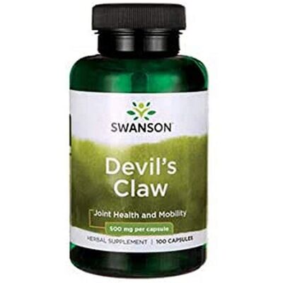 Swanson Djevelklo 500 MG - Suplementy diety Swanson Djevelklo 500 MG - Suplementy diety