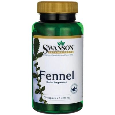 Graines de fenouil Swanson 480 mg - Supplément - Publicité Graines de fenouil Swanson 480 mg - Supplément - Publicité