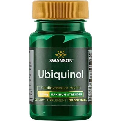 Swanson Ubiquinol 200 MG - CoQ10 Supplement for Heart & Energy Swanson Ubiquinol 200 MG - CoQ10 Supplement for Heart & Energy
