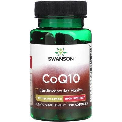 Swanson CoQ10 100 mg Softgels - Nahrungsergänzung Swanson CoQ10 100 mg Softgels - Nahrungsergänzung
